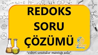 Redoks Tepkimeleri Soru Çözümü [upl. by Ahcurb]