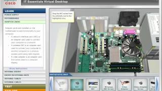 สอนวิธี ใช้โปรแกรม Cisco IT Essentials Virtual Desktop [upl. by Latsyrc]