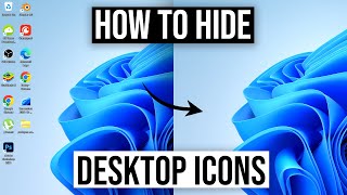 Quick amp Easy How to HideUnhide Icons in Windows 11 Desktop [upl. by Analem616]