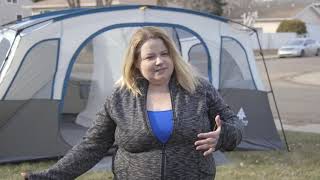 Woods Klondike Cabin Tent  Lauras Testimonial [upl. by Enaud]