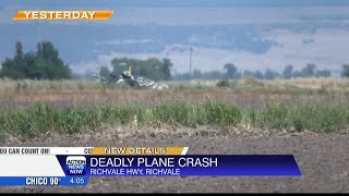 Pilot identified of Richvale deadly plane crash [upl. by Uuge]