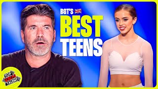 20 BEST Teen Auditions On BGT 🇬🇧 [upl. by Kire]