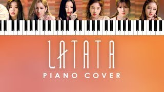 GIDLE  LATATA Piano Cover [upl. by Osric467]