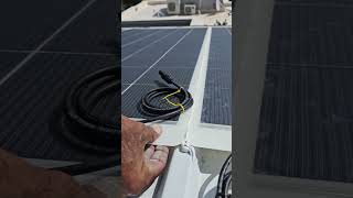 Installing Apollo Power’s flexible solar panel lightweight adaptable and efficient [upl. by Claudell516]