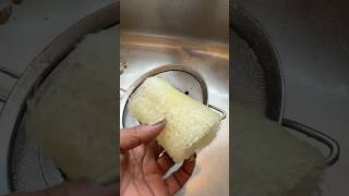 Harvesting cleaning and seed saving Luffa gourdLuffa sponge garden farming harvest luffa [upl. by Tichonn]