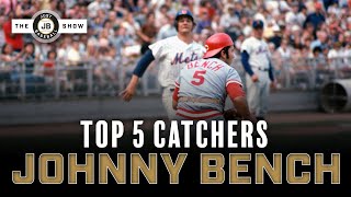 Johnny Benchs Top 5 Catchers Of All Time  Just Baseball Show [upl. by Kolodgie447]