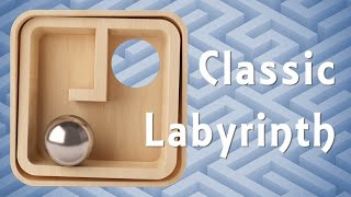 Classic Labyrinth 3D Maze Walkthrough [upl. by Mcclish925]