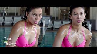 Hot Gauhar Khan in Bikini in Kabil Song  Mai tere kabil hoon [upl. by Jemy883]