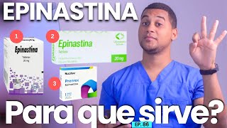 EPINASTINA PARA QUE SIRVE  3 COSAS [upl. by Odrarej]