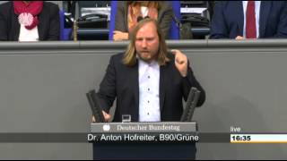 Anton Hofreiter im Deutschen Bundestag  Steueroasen und Briefkastenfirmen [upl. by Mendive]