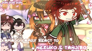 ✨Kamado Family react to nezuko amp tanjiro✨  Ship  Zennezu amp Tanao  Rushed ‼️\\ [upl. by Ponce]