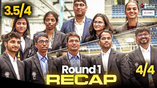 Team Indias tremendous start  Round 1 of 45th FIDE Chess Olympiad 2024  Ambit Recap of the Day [upl. by Anasiul]