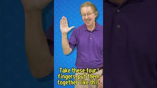 How to Sign the Letter D in ASL  Jack Hartmann [upl. by Sral]