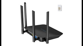 Dionlink 4G LTE Router with SIM Card Slot Unlocked for Wireless Internet WiFi Hotspot [upl. by Kelly]