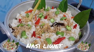 Cara memasak NASI LIWET ‼️ menggunakan panci dikukus anti gagal [upl. by Salvidor542]