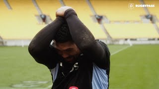 Ardie Savea ducks for cover as All Blacks prepare for Los Pumas  The Rugby Championship [upl. by Bollay]