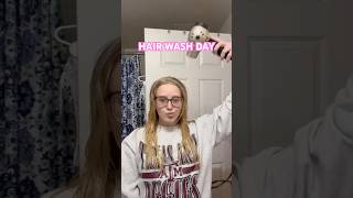 HAIR WASH DAY subscribe makeup music hair vlogmas [upl. by Kask]