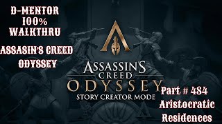 PlayStation®4Assassins Creed Odyssey 100 Walkthrough Aristocratic Residence [upl. by Resor]