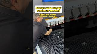 Changing the mold is so simple that it is called true automatic bending👀 bending pressbrake cnc [upl. by Greenburg701]