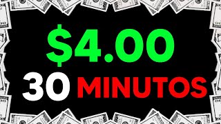 Como GANAR 4 cada 30 minutos por internet Dinero Por Hacer Casi Nada Para PayPal y SIN INVERSIÓN [upl. by Jodie13]