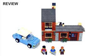 LEGO Harry Potter Escape from Privet Drive Review Set 4728 [upl. by Hershel191]