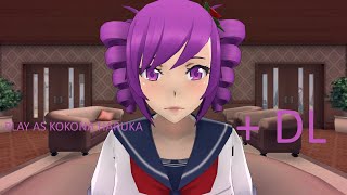 Play as Kokona  DL Yandere Simulator Demo [upl. by Alien]