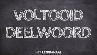 Voltooid Deelwoord  video taal onderwijs [upl. by Dola916]