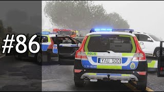 SVENSK POLIS I GTA 86 BILJAKT [upl. by Harpp]