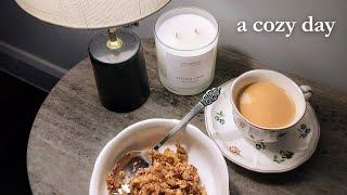 5AM Minimalist Morning Routine 🍂 Cozy Dinner Ideas Grocery Haul amp Homemade Apple Crumble 🍎 [upl. by Akinahs]