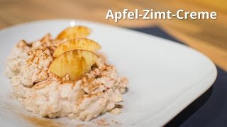 ApfelZimtCreme Rezept  FETTKAMPF [upl. by Ymar]