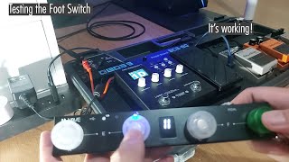 Connect the MVAVE Chocolate Wireless MIDI Foot Controller to the Nux MG300 Advanced Custom Mode [upl. by Moon]