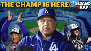 EXCLUSIVE World Series Champ Dave Roberts joins Sedano amp Kap post World Series Vacation 📲 [upl. by Yeldarb]