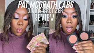 New Pat McGrath Labs Skin Fetish Divine Powder Bronzer  Review  Swatches  Allurebyash [upl. by Demott336]