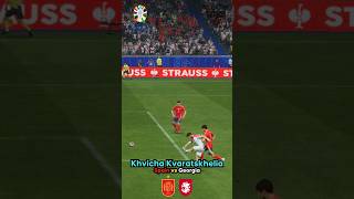 KHVICHA KVARATSKHELIA SCORES Spain vs Georgia  EURO 2024 [upl. by Danila]