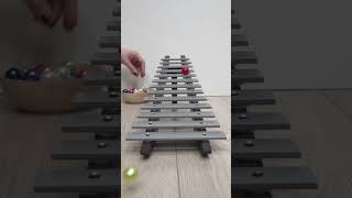 Glockenspiel Oddly Satisfying Marble run ASMR Sound [upl. by Repmek]