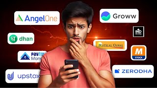 कौन सा App सबसे अच्छा है  Best Trading App in 2024  Top 10 Brokers Comparison  Zerodha Vs Groww [upl. by Gibbons]