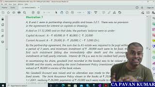 Partnership Unit 2 Part 5  CAP CLASSES [upl. by Sergio]