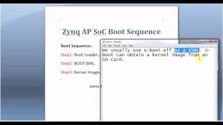 Zynq AP SoC Boot Sequence [upl. by Katt]