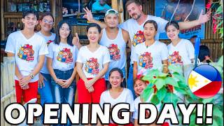 Opening Day Everything That Can Happen Will Opening A Business In Philippines [upl. by Daggna]