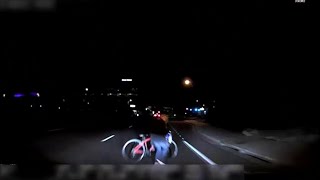 Uber dashcam footage shows lead up to fatal selfdriving crash [upl. by Acirne]