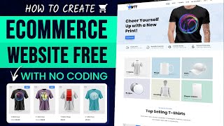 How to Create a FREE eCommerce Website with WordPress  WooCommerce ONLINE STORE Tutorial 2023 [upl. by Serge]