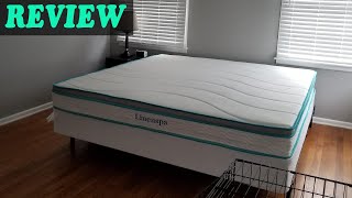 Linenspa 8 Inch Memory Foam amp Innerspring Hybrid Mattress 2020 Review [upl. by Nevar]