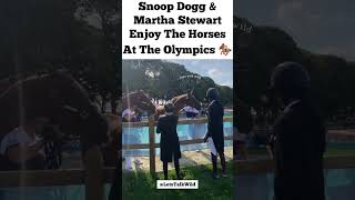 Snoop Dogg amp Martha Stewart w Horses  Olympics  Celebrity Animal Interactions amp Encounters Video [upl. by Liakim780]