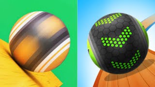 Going Ball VS Action Ball  All Levels  Walkthrough  Android Gameplay [upl. by Greyson]