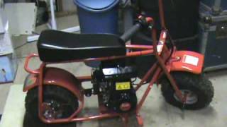 Baja Doodle bug Minibike 97cc [upl. by Kat]