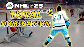 DEFENSEMAN GAMEPLAY IN NHL 25 EASHL [upl. by Gertrudis]