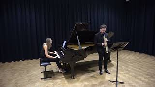 Francis Poulenc  Oboe Sonata  Duo Duende Joris Rompen amp Stephanie Daelemans [upl. by Lindie]