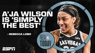 Simply the BEST player in the WNBA 🗣️ Reaction to Aja Wilsons historic season  NBA Today [upl. by Kei]