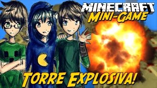 Minecraft TORRE EXPLOSIVA [upl. by Linet]