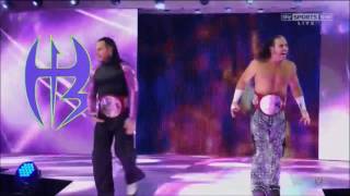 THE HARDY BOYZ RETURN ENTRANCE AS TAG TEAM CHAMPIONS 2017 [upl. by Fabrianna]